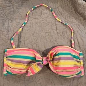 Victoria Secret Striped Bikini Top